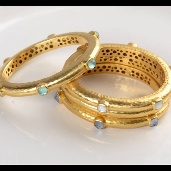Juli Vos Catalina Hinge Bangle Bracelet - Picture 2 of 6